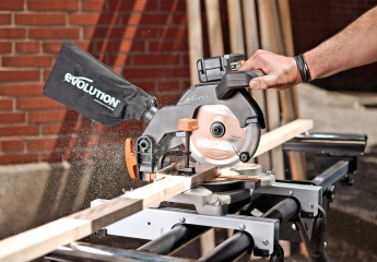 Kapp- und Gehrungssägen Akku Evolution Tools R185 CMSLi im Test, Bild 1
