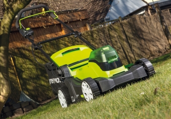 Handrasenmäher-Akku Greenworks Akku-Rasenmäher G24X2LM41 mit 2 x 4Ah Akkus im Test, Bild 1