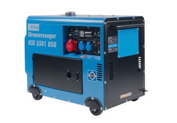 Einzeltest: Güde Stromerzeuger GSE 5501 DSG