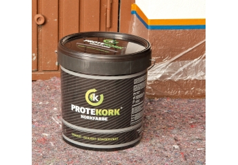 Sonstige Baustoffe Korkfarbe Protekork im Test, Bild 1