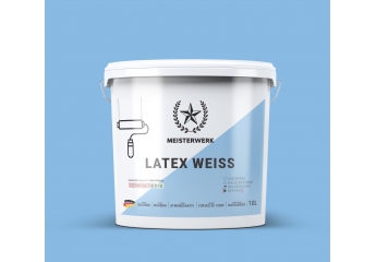 Innenfarben-Wand Meisterwerk Latex Weiss im Test, Bild 1