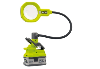 Einzeltest: Ryobi Akku-Lupenlampe RML18-0, ONE+