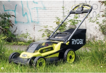 Handrasenmäher-Akku Ryobi RY18LMXSP51A im Test, Bild 1