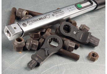 Gewerbliche Werkzeuge Stahlwille Ringratschen- Einsteckwerkzeug Serie 717 / 718 im Test, Bild 1