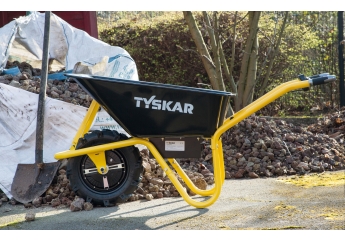 Akku-Schubkarre Tyskar ESK500PRO im Test, Bild 1