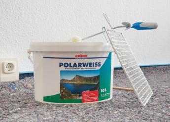 Innenfarben-Wand Wilckens Polarweiss Extra im Test, Bild 1