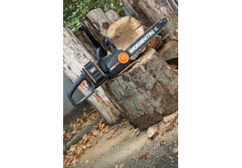 Akku-Kettensägen Worx WG385E, Worx Akku WA3646 Power Share Pro Plus 20V/4 Ah im Test , Bild 1