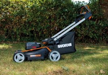 Handrasenmäher-Akku Worx WG479E.X im Test, Bild 1