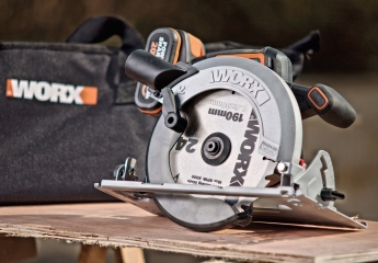 Hand-Kreissägen Akku Worx WX520 mit Akku und Ladegerät im Test, Bild 1