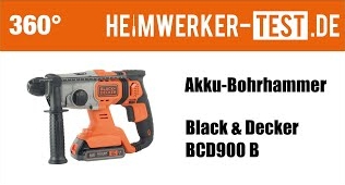 360 Grad Video: Akku-Bohrhammer Black & Decker BCD900 B 360 Grad Video: Akku-Bohrhammer Black & Decker BCD900 B