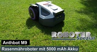 Anthbot M9 im Test: Mähroboter ohne Kabel, aber mit Antenne