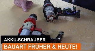Brushless Motor und ein Vergleich von früher und heute von Akkuschraubern Brushless Motor und ein Vergleich von früher und heute von Akkuschraubern