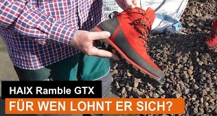Der perfekte Arbeitsschuh: Ramble GTX von HAIX im Test! Der perfekte Arbeitsschuh: Ramble GTX von HAIX im Test!