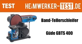 Kombinierter Band-Tellerschleifer von Güde Kombinierter Band-Tellerschleifer von Güde